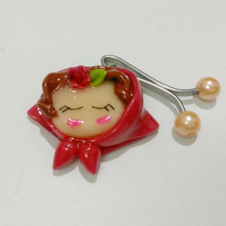 مدل های زیبای گیره روسری بچه گانه