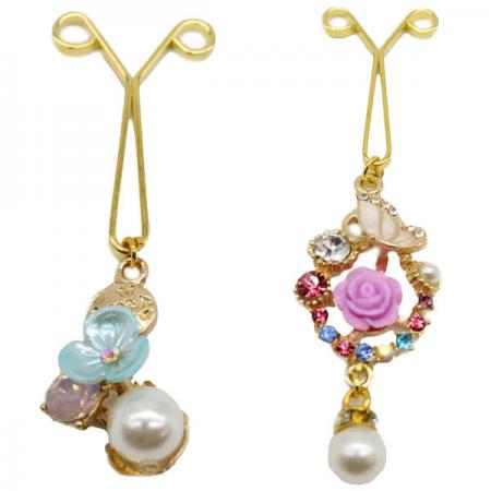 سفارش گیره روسری مرواریدی ارزان