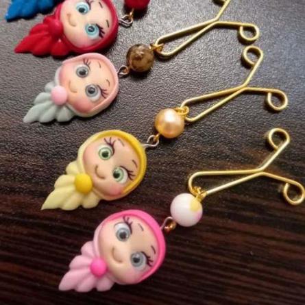 تولید کننده گیره روسری عروسکی به قیمت عمده