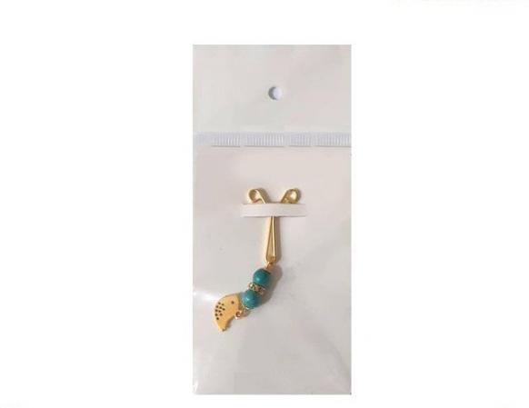 تولید کننده گیره روسری فیروزه بسته بندی