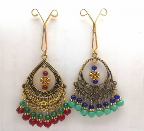 عرضه گیره روسری قاجاری به قیمت عمده