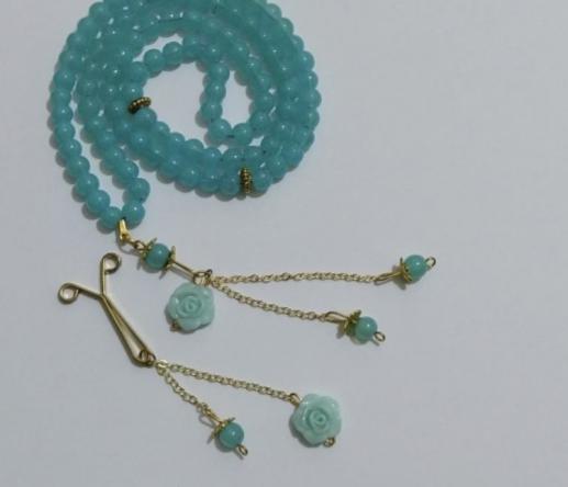 اطلاعات مفید درباره گیره روسری فیروزه ای