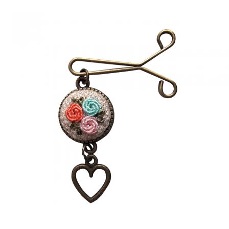 فروش گیره روسری گلدوزی به قیمت پایین