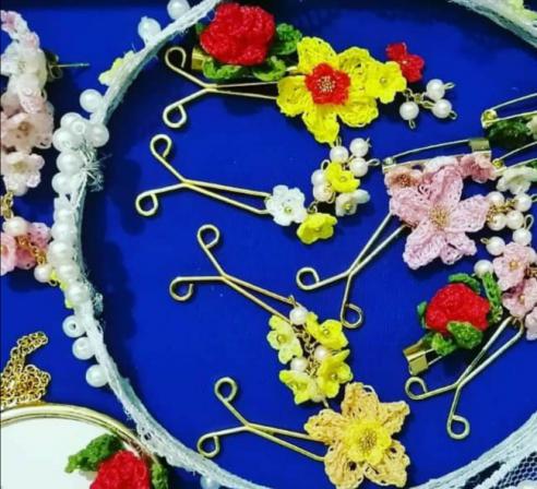 نکات مهم برای انتخاب گیره روسری قلاب بافی