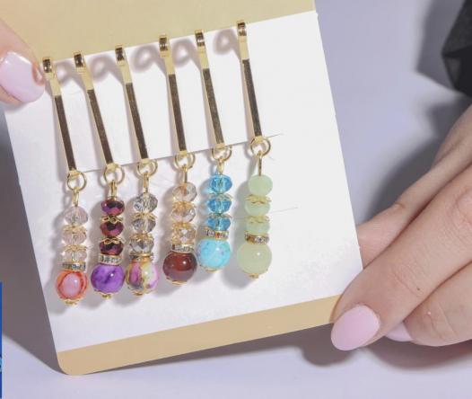 فروش مستقیم گیره روسری بسته بندی شده