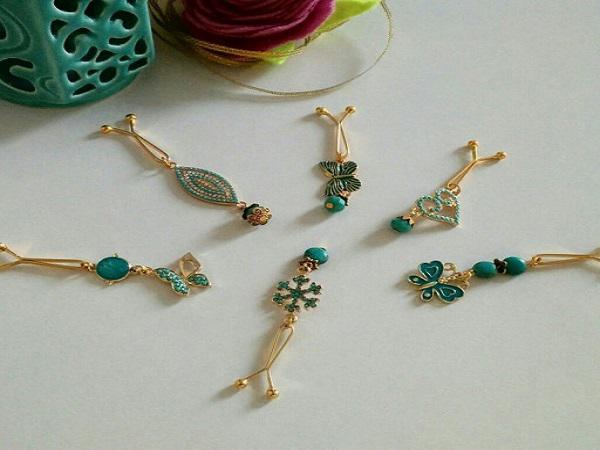 3ویژگی  مهم گیره روسری فیروزه ای