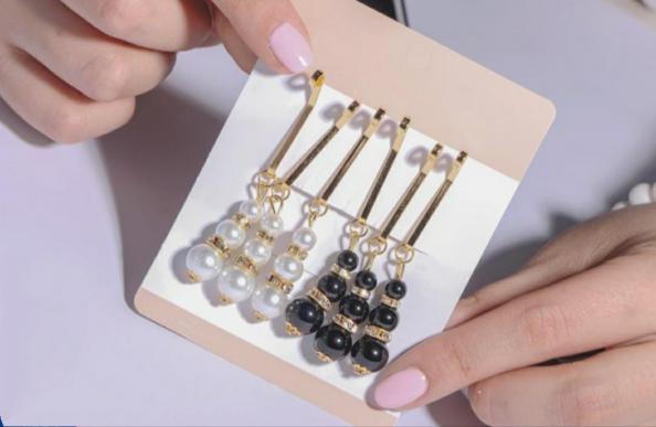 فروش ویژه گیره روسری گوهر بسته بندی