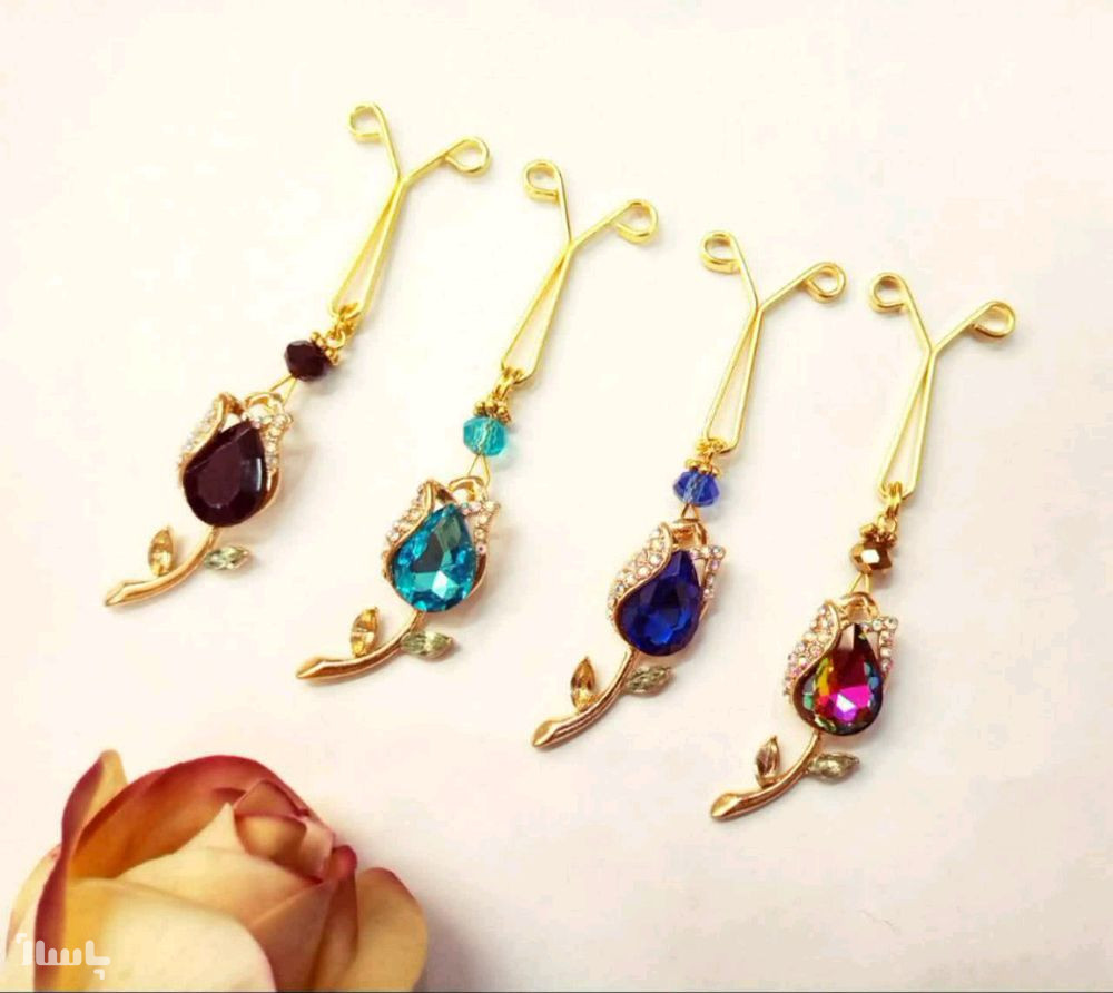 لیست قیمت گیره روسری دست ساز زیبا