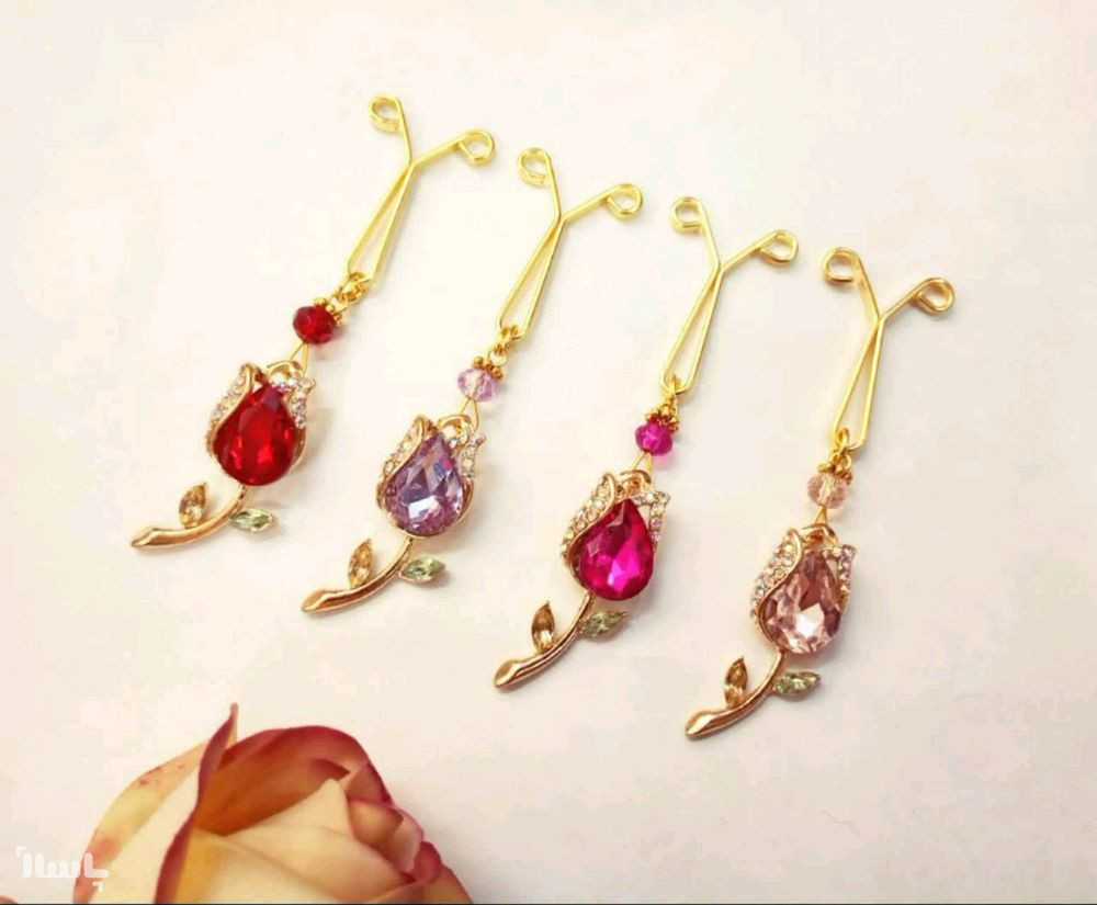 لیست قیمت بهترین و باکیفیت ترین گیره روسری فانتزی