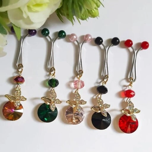 قیمت عمده گیره روسری مشکی