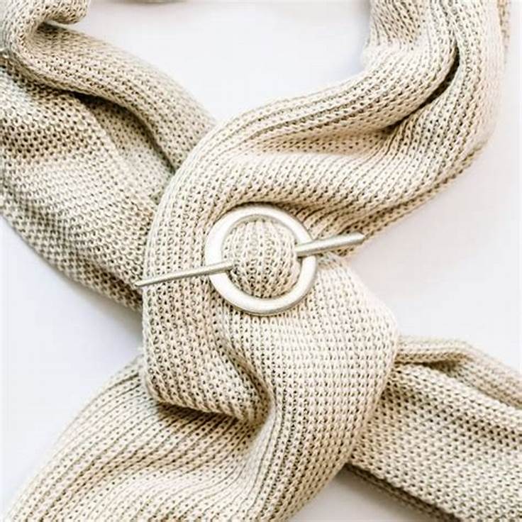 خرید عمده گیره روسری جدید مجلسی آویزدار