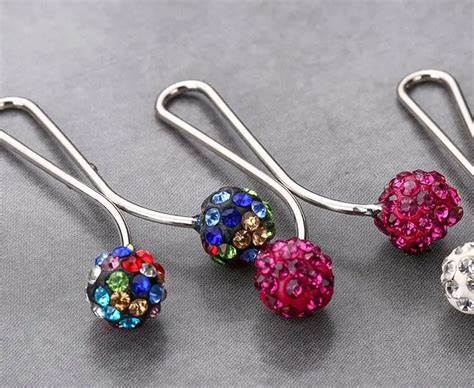 خرید بهترین گیره روسری مجلسی رنگی