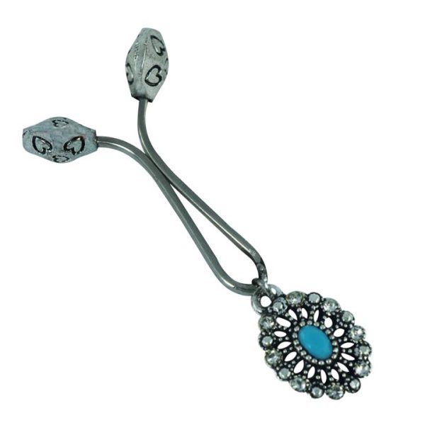 خرید گیره روسری با پایه استیل