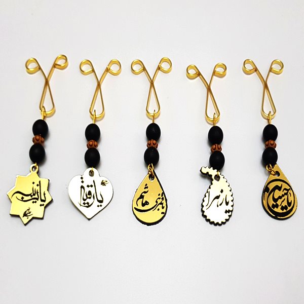 قیمت قیمت عمده گیره روسری مشکی مجلسی