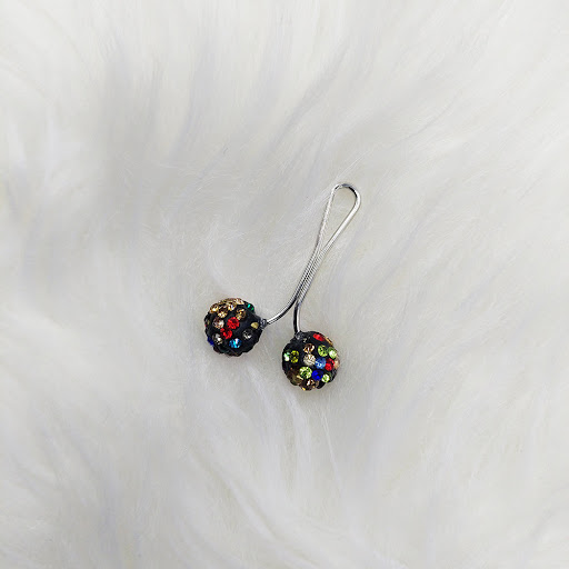 خرید عمده گیره روسری فلزی ساده